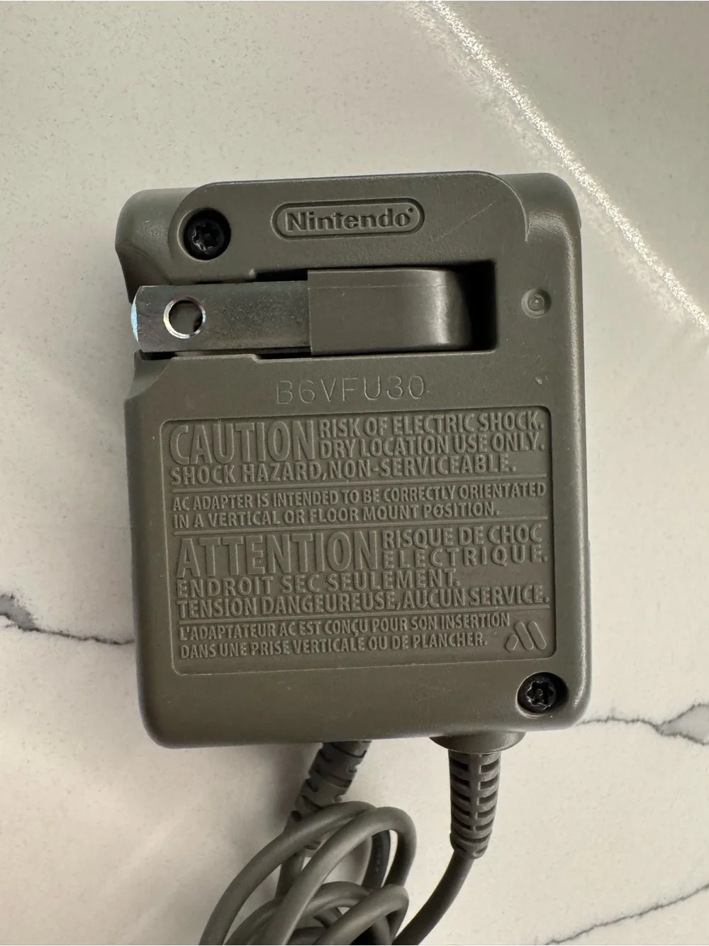 Nintendo DS Lite Power Adapter Charger